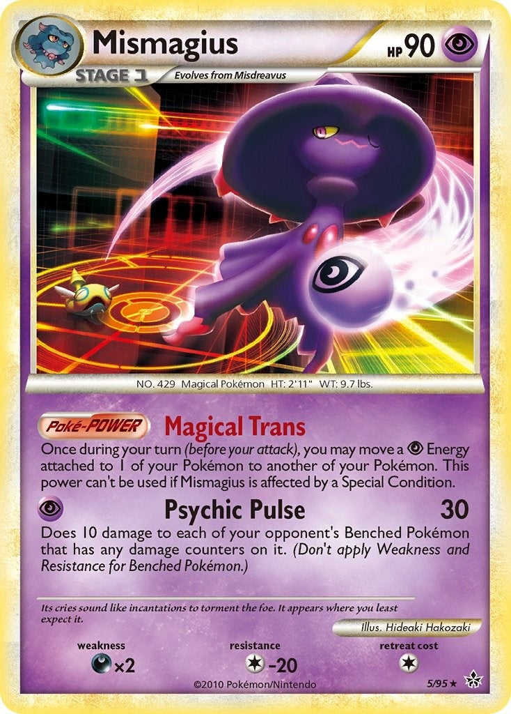 Image for Mismagius (5/95) (Unleashed) - Pokemon