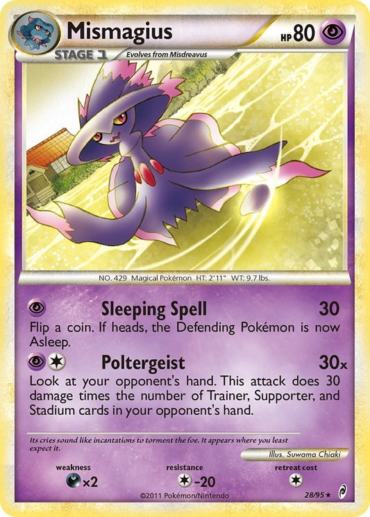 Image for Mismagius (28/95) (Call of Legends) - Pokemon