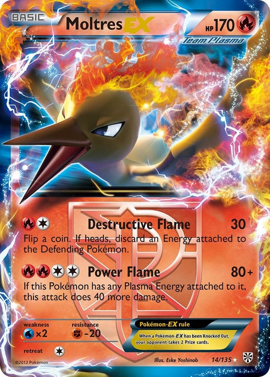Image for Moltres EX (Team Plasma) (14/135) (Plasma Storm) - Pokemon