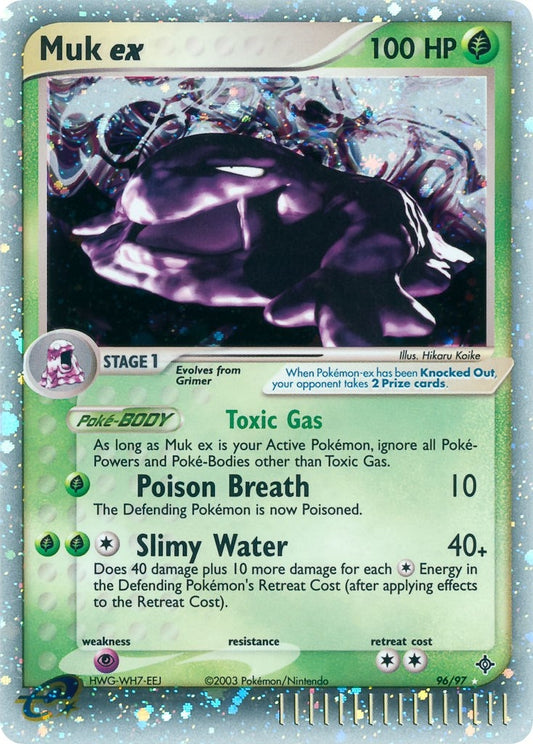 Image for Muk ex (96/97) (Dragon) - Pokemon