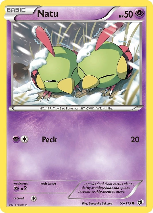 Image for Natu (55/113) (Legendary Treasures) - Pokemon