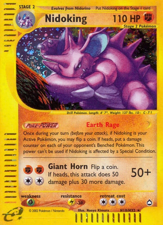 Image for Nidoking (H18) (H18/H32) (Aquapolis) - Pokemon