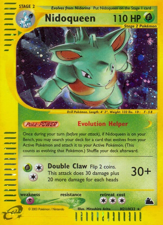 Image for Nidoqueen (H21) (H21/H32) (Skyridge) - Pokemon