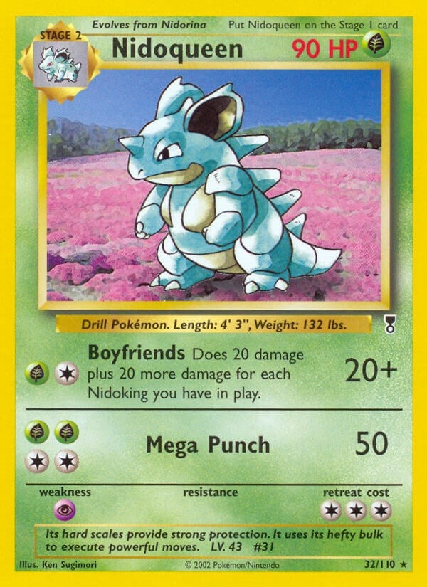 Image for Nidoqueen (032/110) (Legendary Collection) - Pokemon