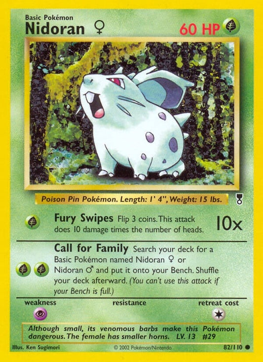 Image for Nidoran F (082/110) (Legendary Collection) - Pokemon