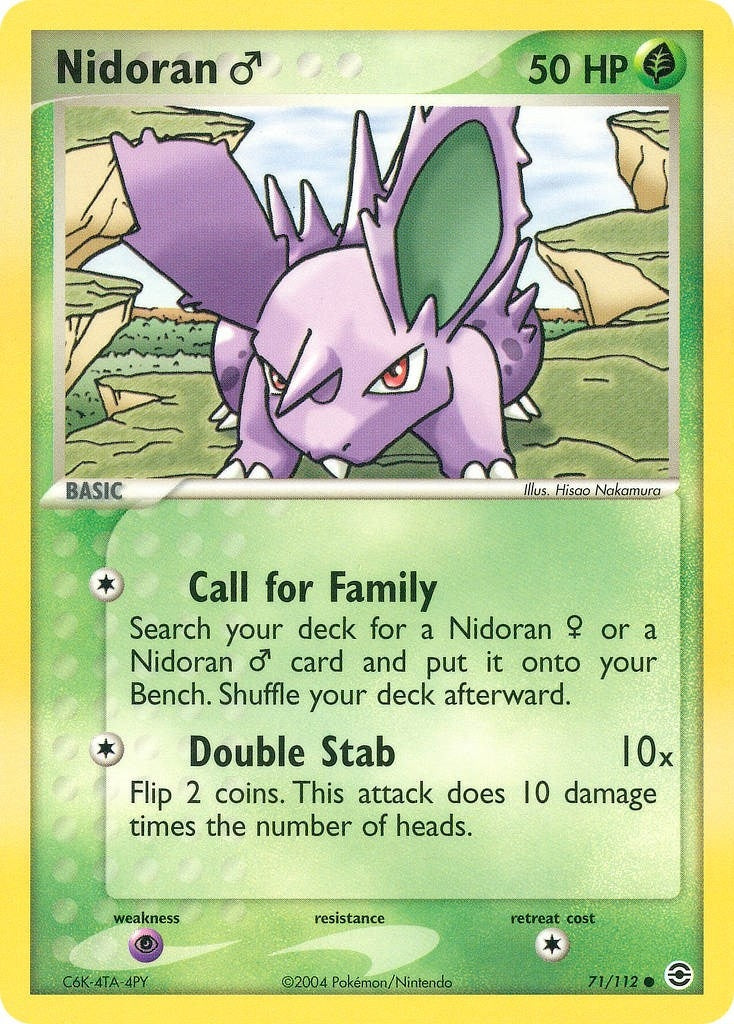 Image for Nidoran M (71/112) (FireRed & LeafGreen) - Pokemon