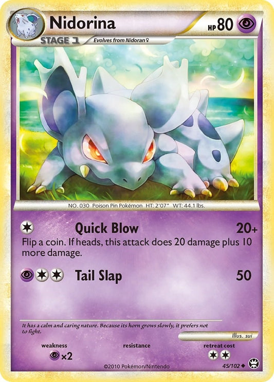 Image for Nidorina (45/102) (Triumphant) - Pokemon