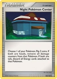 Image for Night Pokemon Center (108/130) (Diamond and Pearl) - Pokemon