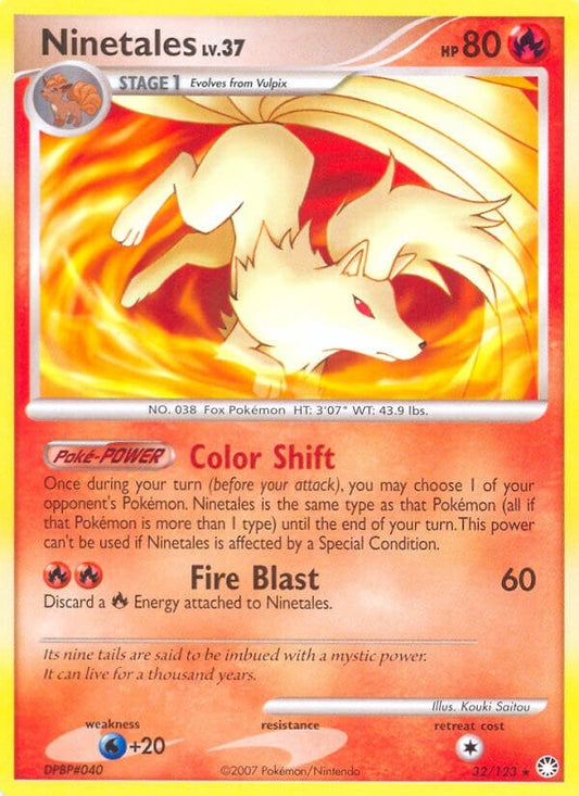 Image for Ninetales (32/123) (Mysterious Treasures) - Pokemon