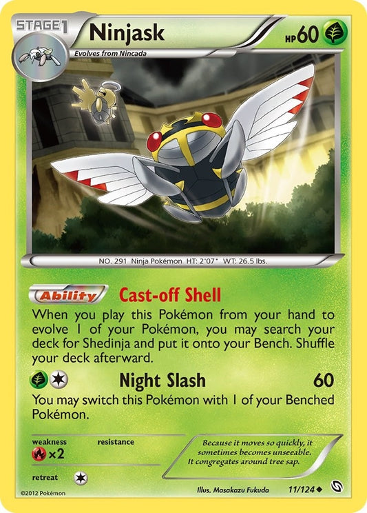 Image for Ninjask (11/124) (Dragons Exalted) - Pokemon