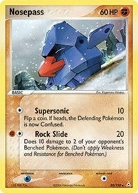 Image for Nosepass (25/110) (Holon Phantoms) - Pokemon