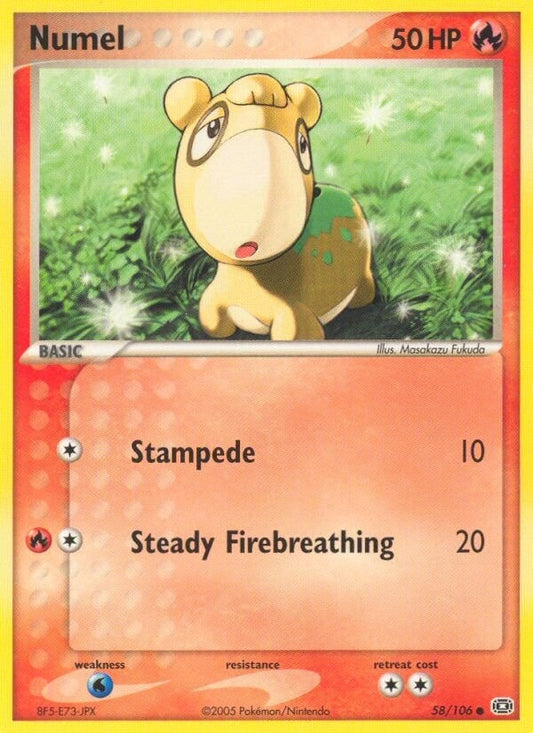 Image for Numel (58/106) (Emerald) - Pokemon
