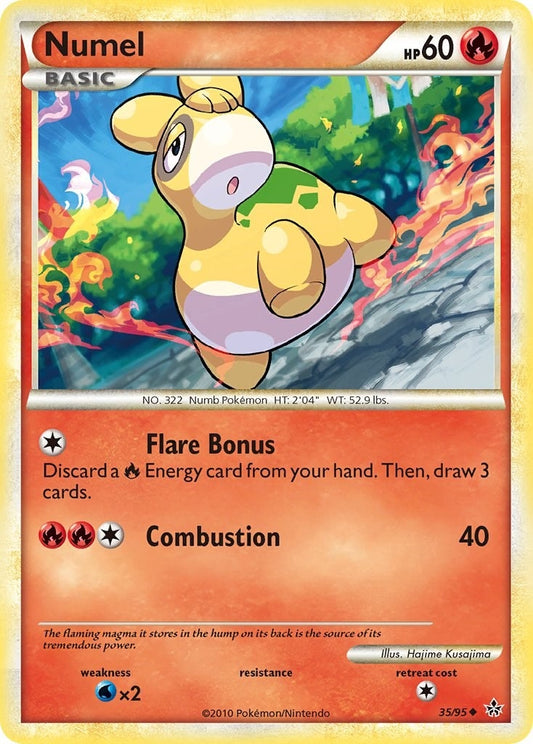 Image for Numel (35/95) (Unleashed) - Pokemon