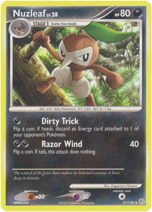 Image for Nuzleaf (57/130) (Diamond and Pearl) - Pokemon