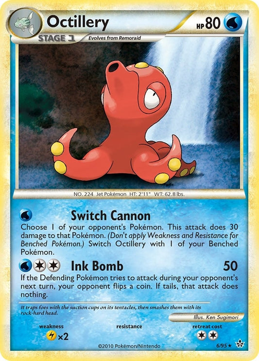 Image for Octillery (6/95) (Unleashed) - Pokemon