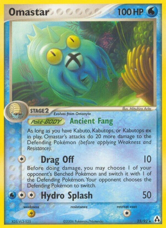 Image for Omastar (23/92) (Legend Maker) - Pokemon