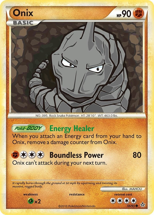 Image for Onix (56) (56/95) (Unleashed) - Pokemon