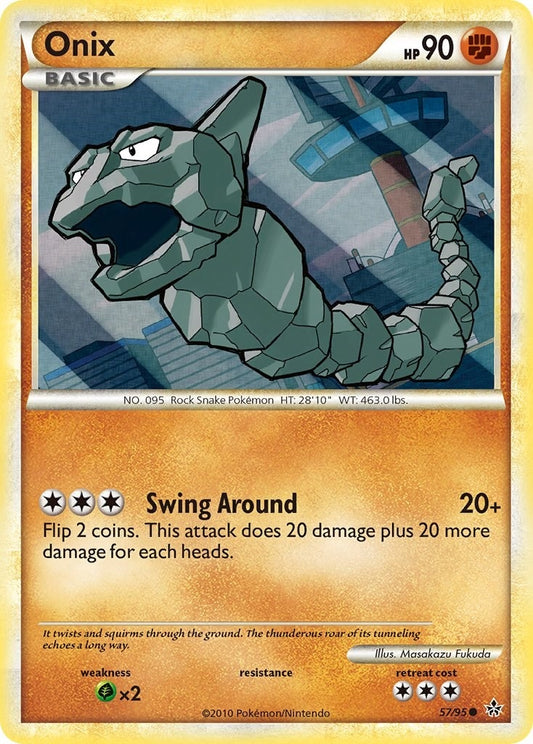 Image for Onix (57) (57/95) (Unleashed) - Pokemon