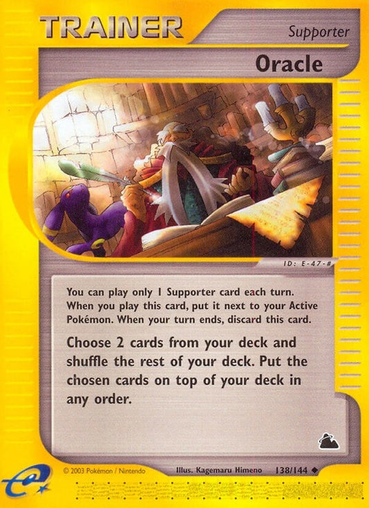 Image for Oracle (138/144) (Skyridge) - Pokemon