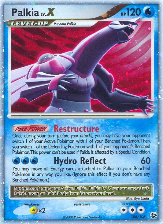 Image for Palkia LV.X (106/106) (Great Encounters) - Pokemon