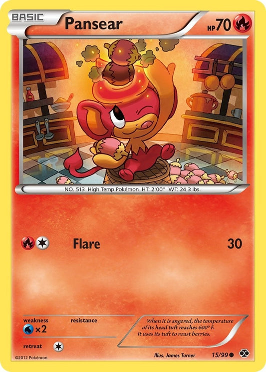 Image for Pansear (15/99) (Next Destinies) - Pokemon