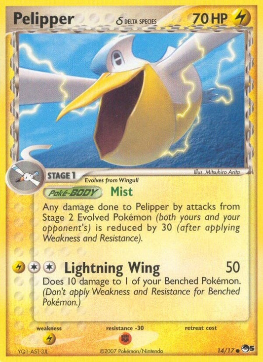 Image for Pelipper (Delta Species) (014/017) (POP Series 5) - Pokemon