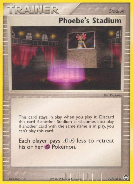 Image for Phoebe's Stadium (79/108) (Power Keepers) - Pokemon