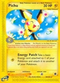 Image for Pichu (58) (058/165) (Expedition) - Pokemon