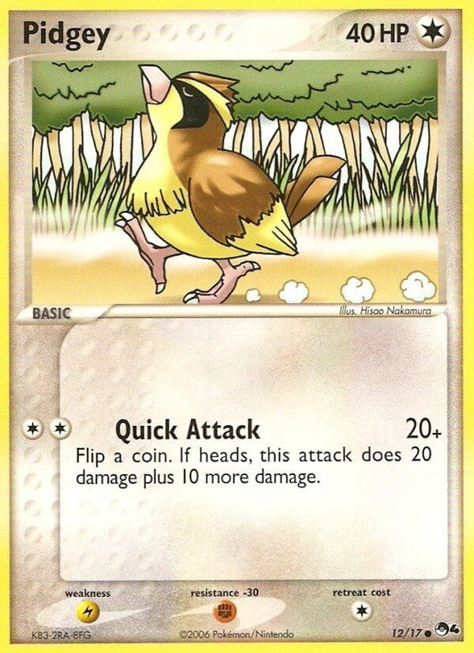 Image for Pidgey (012/017) (POP Series 4) - Pokemon