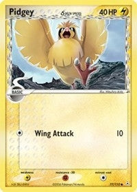Image for Pidgey (Delta Species) (77/110) (Holon Phantoms) - Pokemon