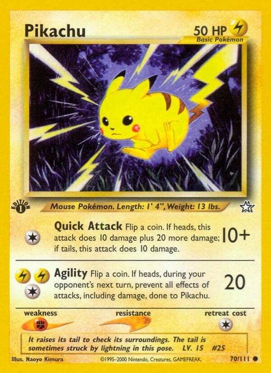 Image for Pikachu (070/111) (Neo Genesis) - Pokemon
