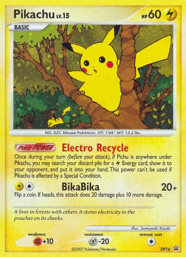 Image for Pikachu - DP16 (DP16) (Diamond and Pearl Promos) - Pokemon