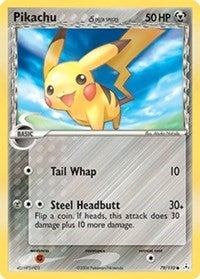 Image for Pikachu (Delta Species) (79/110) (Holon Phantoms) - Pokemon