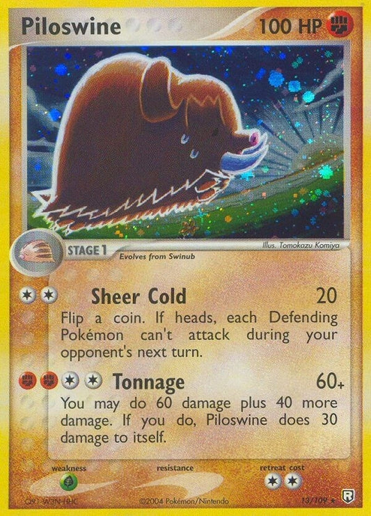 Image for Piloswine (13/109) (Team Rocket Returns) - Pokemon