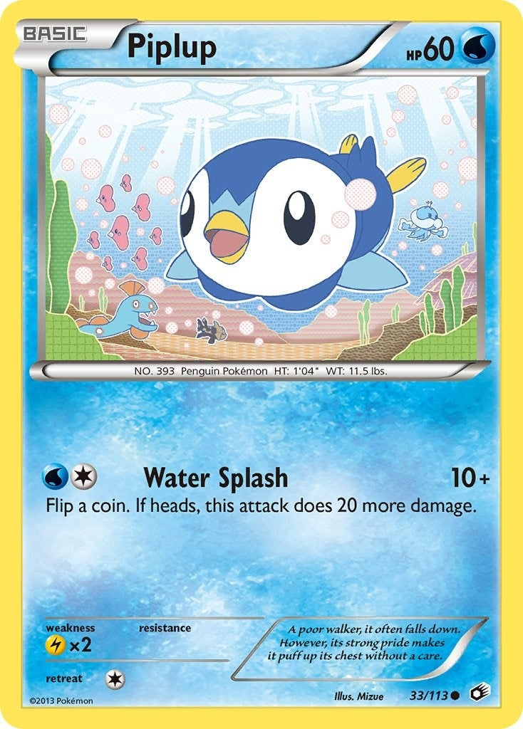 Image for Piplup (33/113) (Legendary Treasures) - Pokemon
