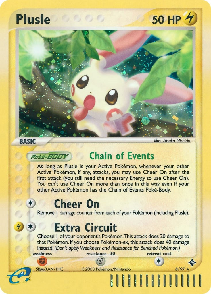 Image for Plusle (8/97) (Dragon) - Pokemon