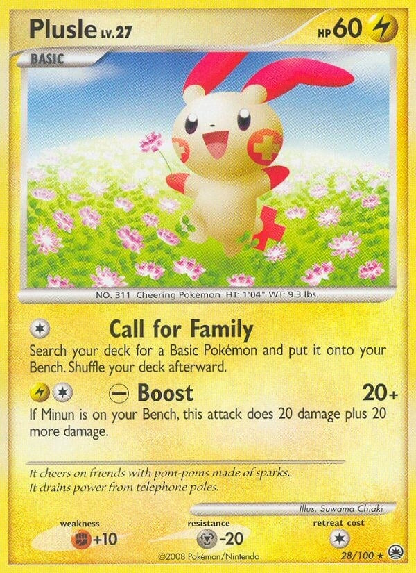 Image for Plusle (28/100) (Majestic Dawn) - Pokemon