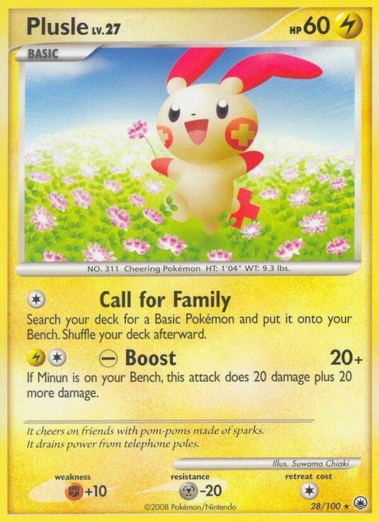 Image for Plusle (28/100) (Majestic Dawn) - Pokemon