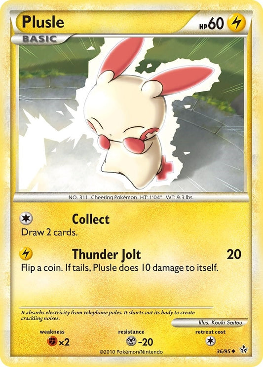 Image for Plusle (36/95) (Unleashed) - Pokemon