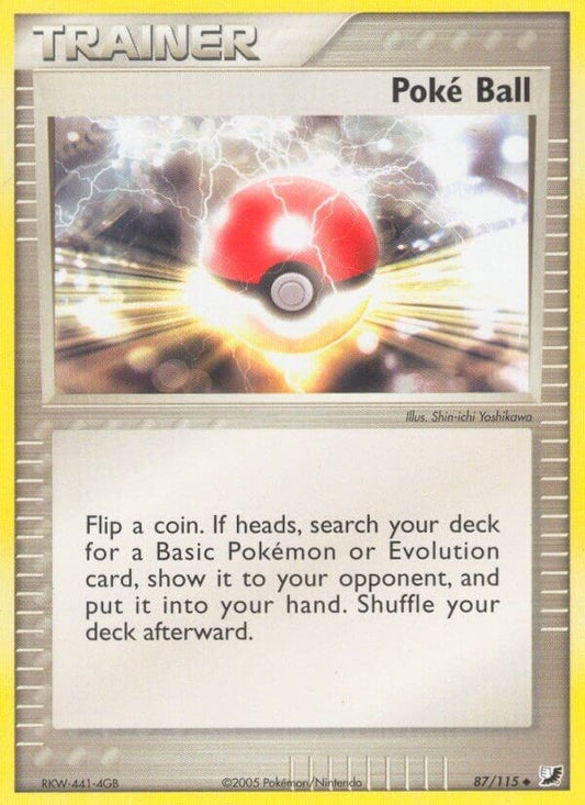 Image for Poke Ball (87/115) (Unseen Forces) - Pokemon