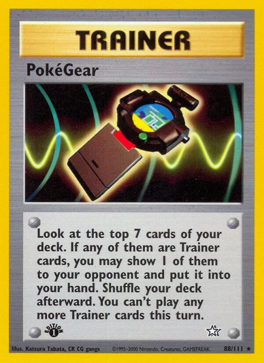 Image for PokeGear (088/111) (Neo Genesis) - Pokemon