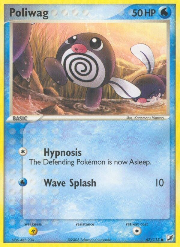 Image for Poliwag (67/115) (Unseen Forces) - Pokemon
