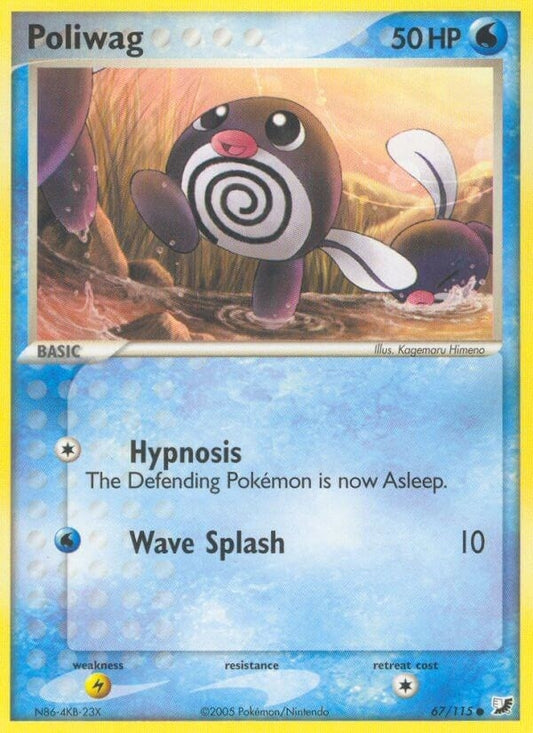 Image for Poliwag (67/115) (Unseen Forces) - Pokemon