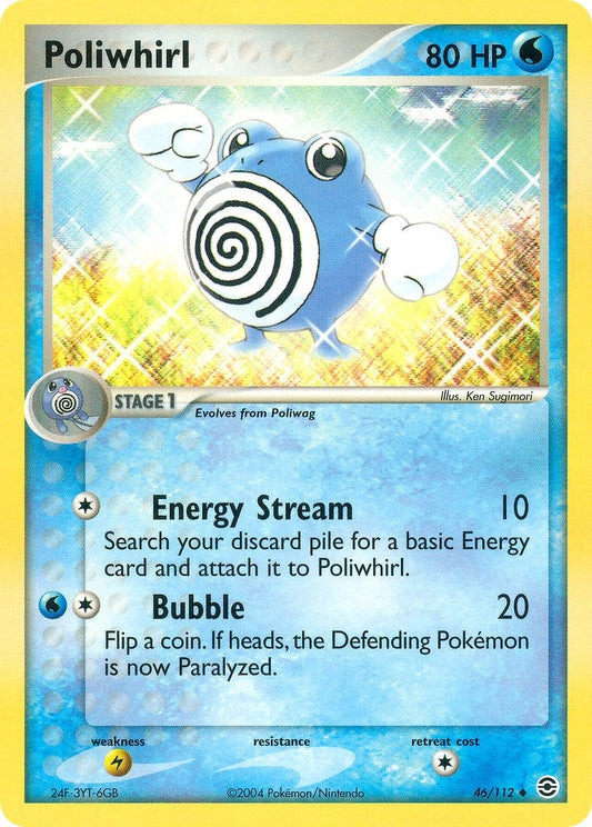 Image for Poliwhirl (46/112) (FireRed & LeafGreen) - Pokemon