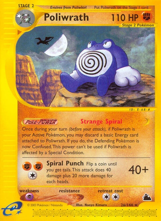 Image for Poliwrath (26) (026/144) (Skyridge) - Pokemon
