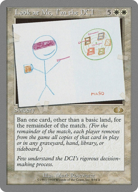 Image for Look at Me, I'm the DCI (8) (Unglued) - Magic: The Gathering