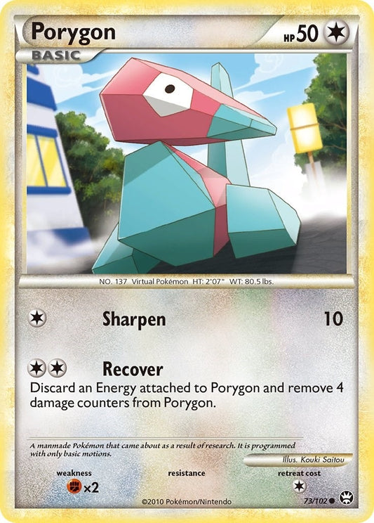 Image for Porygon (73/102) (Triumphant) - Pokemon