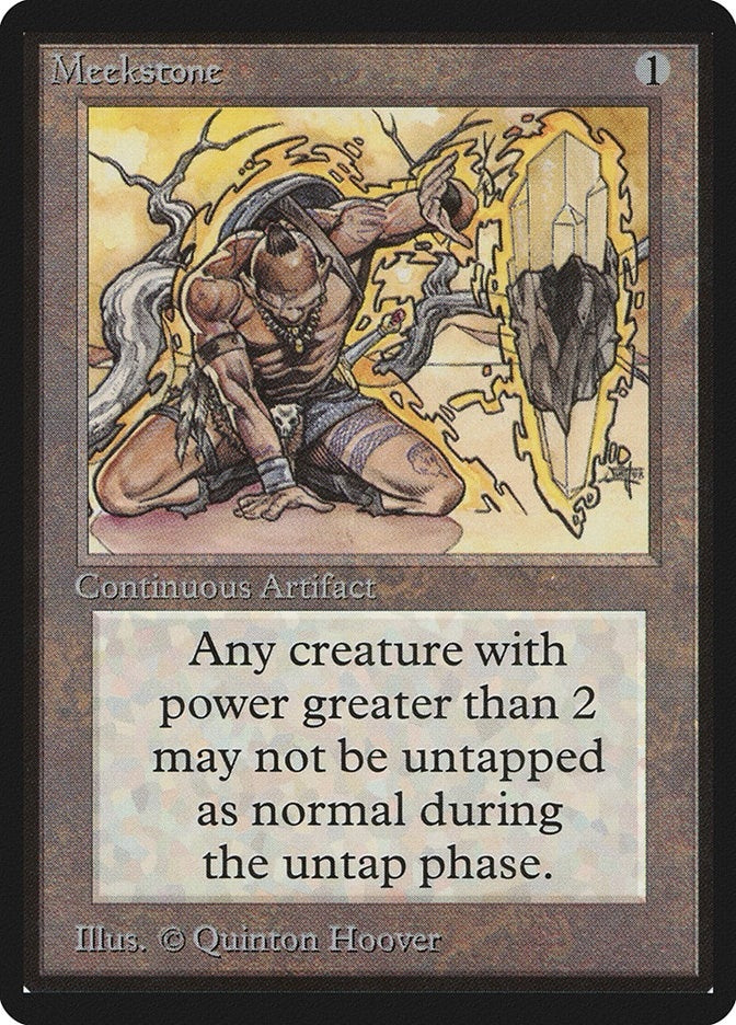 Image for Meekstone (Beta Edition) - Magic: The Gathering