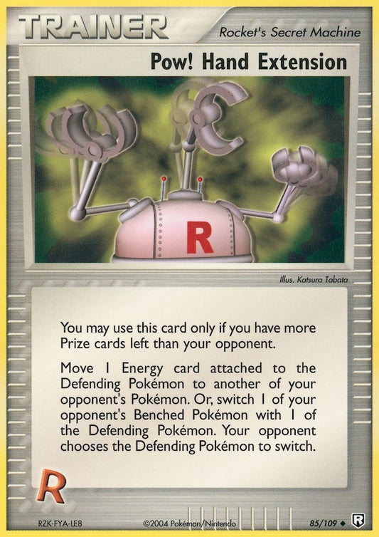 Image for Pow! Hand Extension (85/109) (Team Rocket Returns) - Pokemon