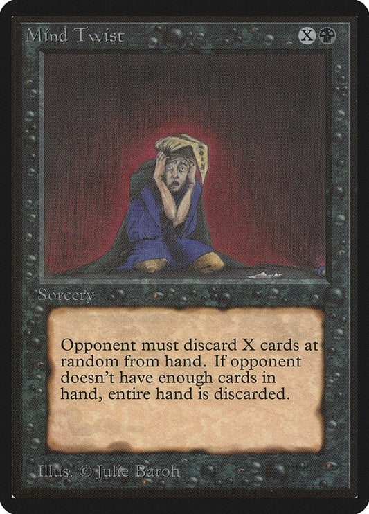 Image for Mind Twist (Beta Edition) - Magic: The Gathering